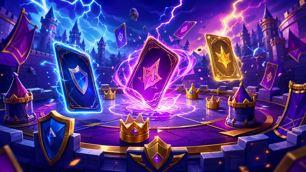 Clash Royale imposter game – card name bluffing game