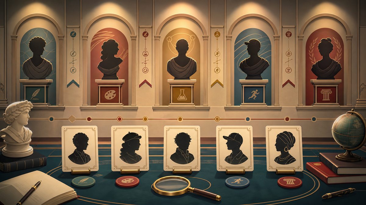 Famous people imposter game – celebrity and history bluffing