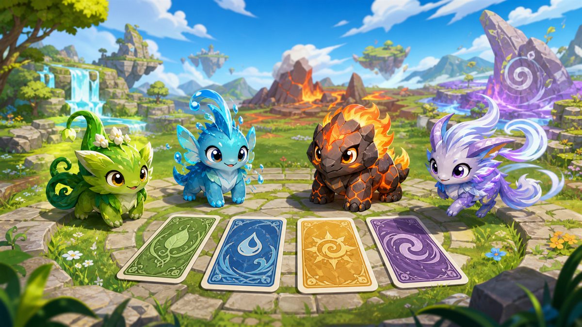 Pokemon imposter game – creature and trainer bluffing game
